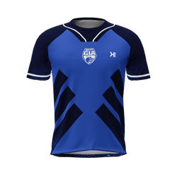 CAMISETA MANGA CORTA TRAINING DISEÑO AZUL - BRK23
