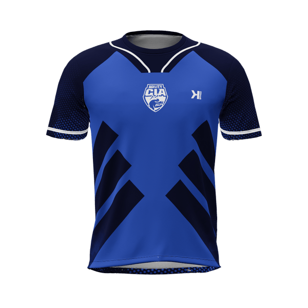 CAMISETA MANGA CORTA TRAINING DISEÑO AZUL - BRK23