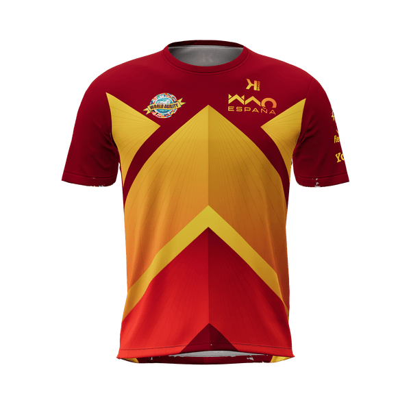 CAMISETA MANGA CORTA TRANING HOMBRE - SPAIN WAO - BRK23