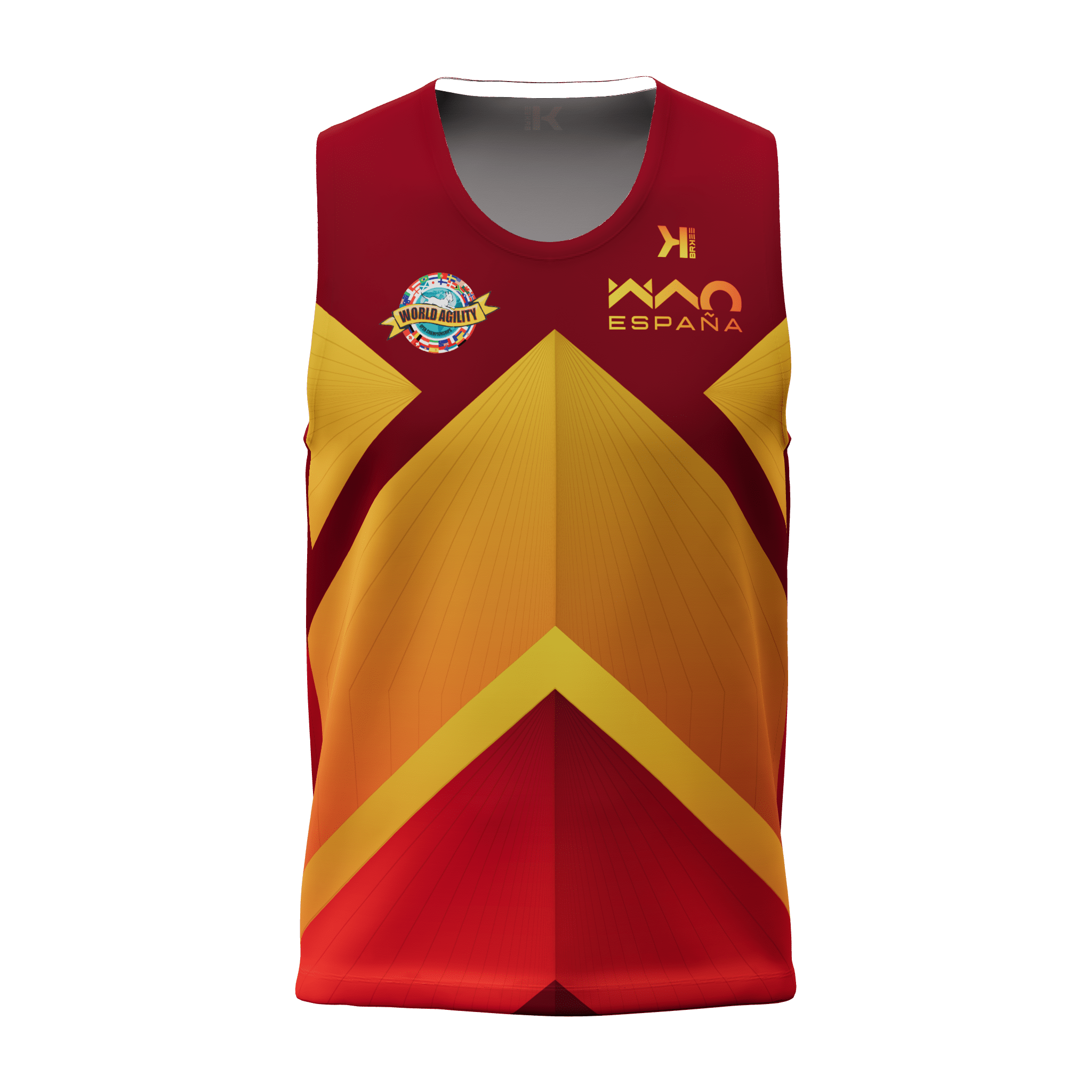 CAMISETA TIRANTES TRAINING HOMBRE SPAIN WAO BRK23