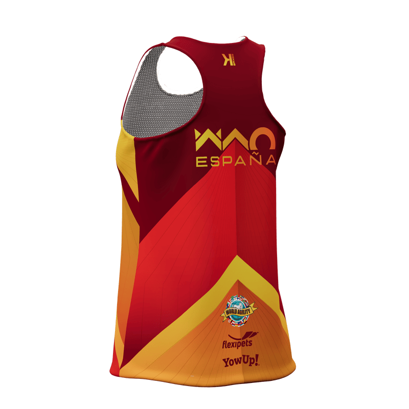 CAMISETA TIRANTES TRAINING MUJER - SPAIN WAO - BRK23