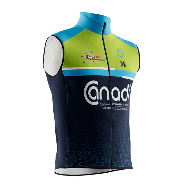 CHALECO CORTAVIENTOS CICLISMO BASIC LINE - BRK23