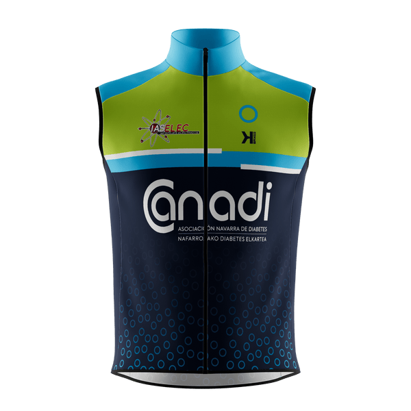 CHALECO CORTAVIENTOS IMPERMEABLE CICLISMO PLUS LINE - BRK23