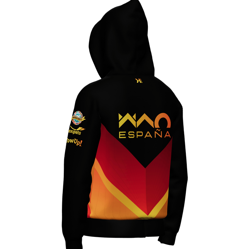 SUDADERA CAPUCHA UNISEX - SPAIN WAO - BRK23