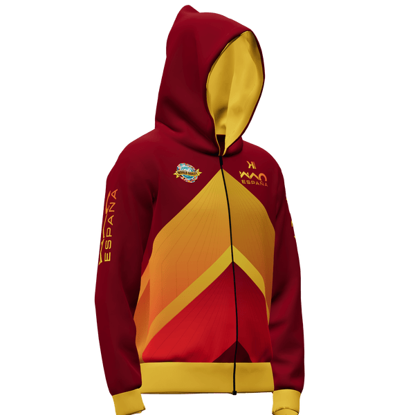 SUDADERA CAPUCHA Y CREMALLERA UNISEX - SPAIN WAO - BRK23